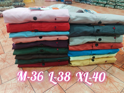 Combo of 4 Cotton Plain shirt Rs. 999