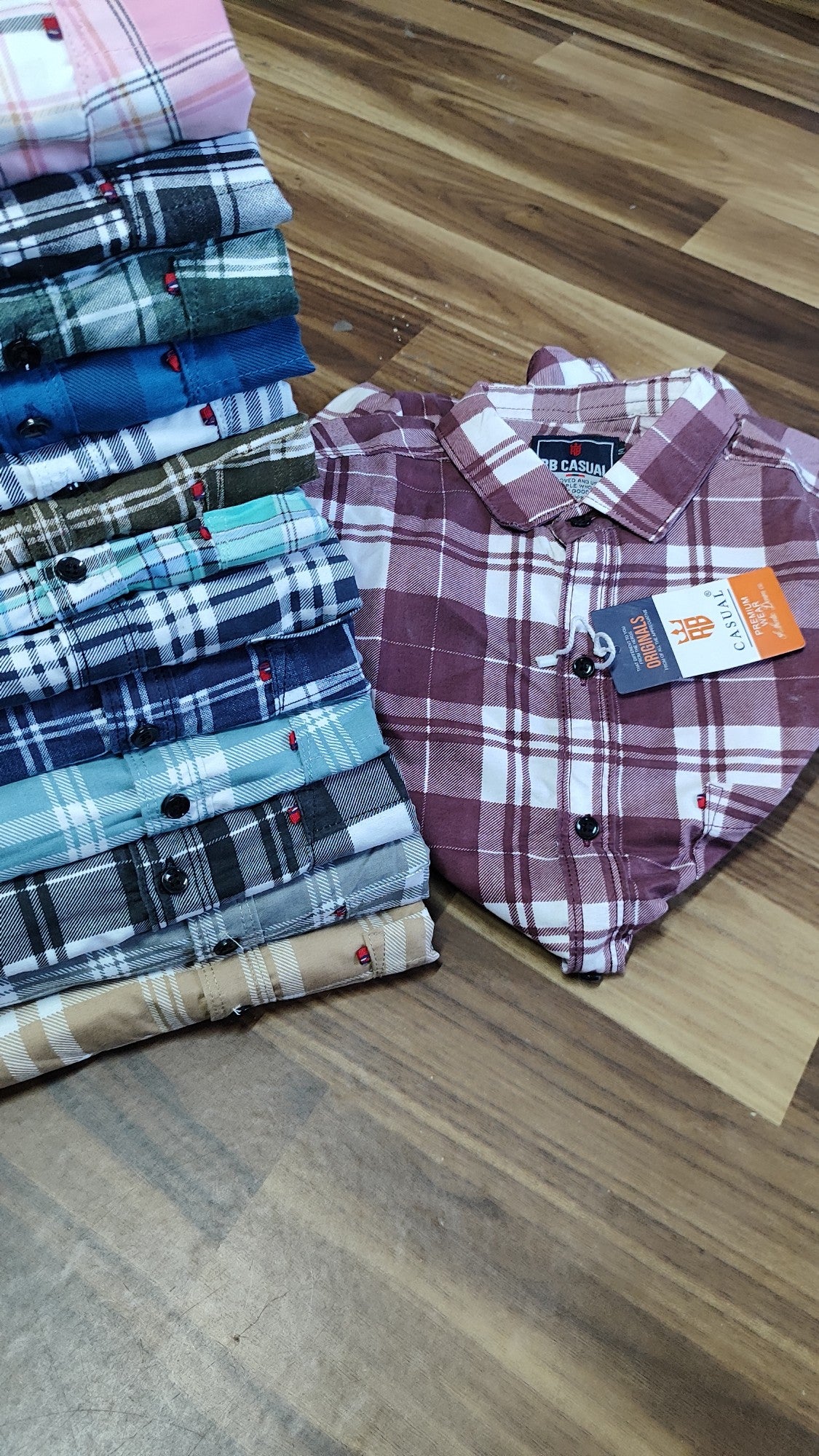 (Combo of 4) RB New Checked Shirts Rs. 999