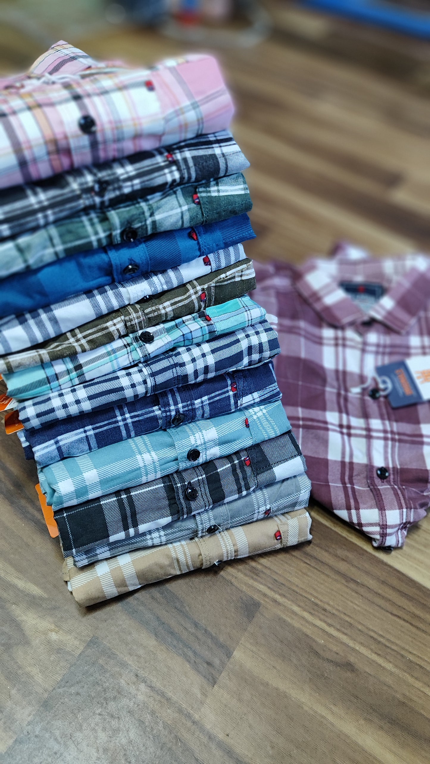 (Combo of 4) RB New Checked Shirts Rs. 999